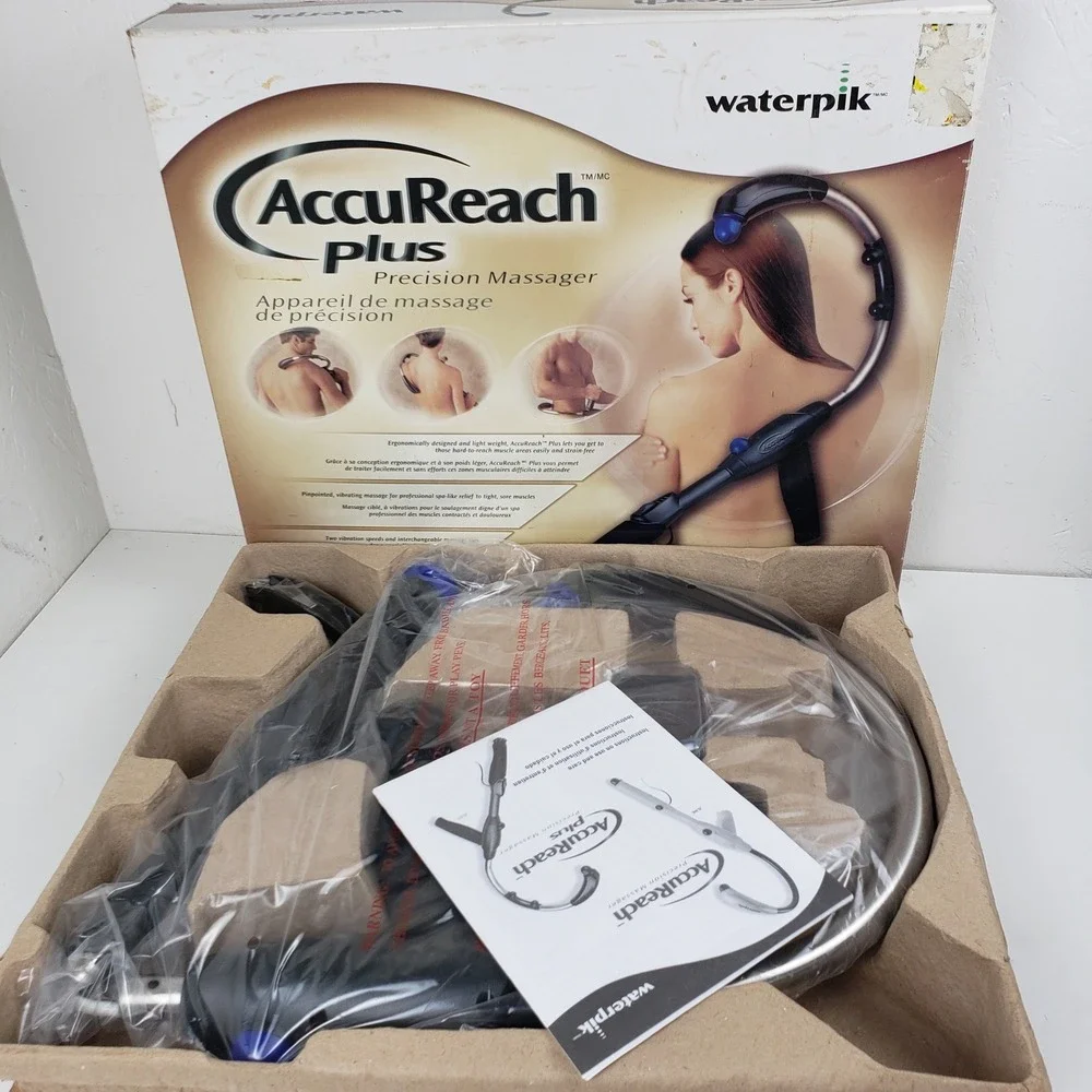 Waterpik AccuReach Plus Precision Massager JS-011 Vibrating Back Neck Tool